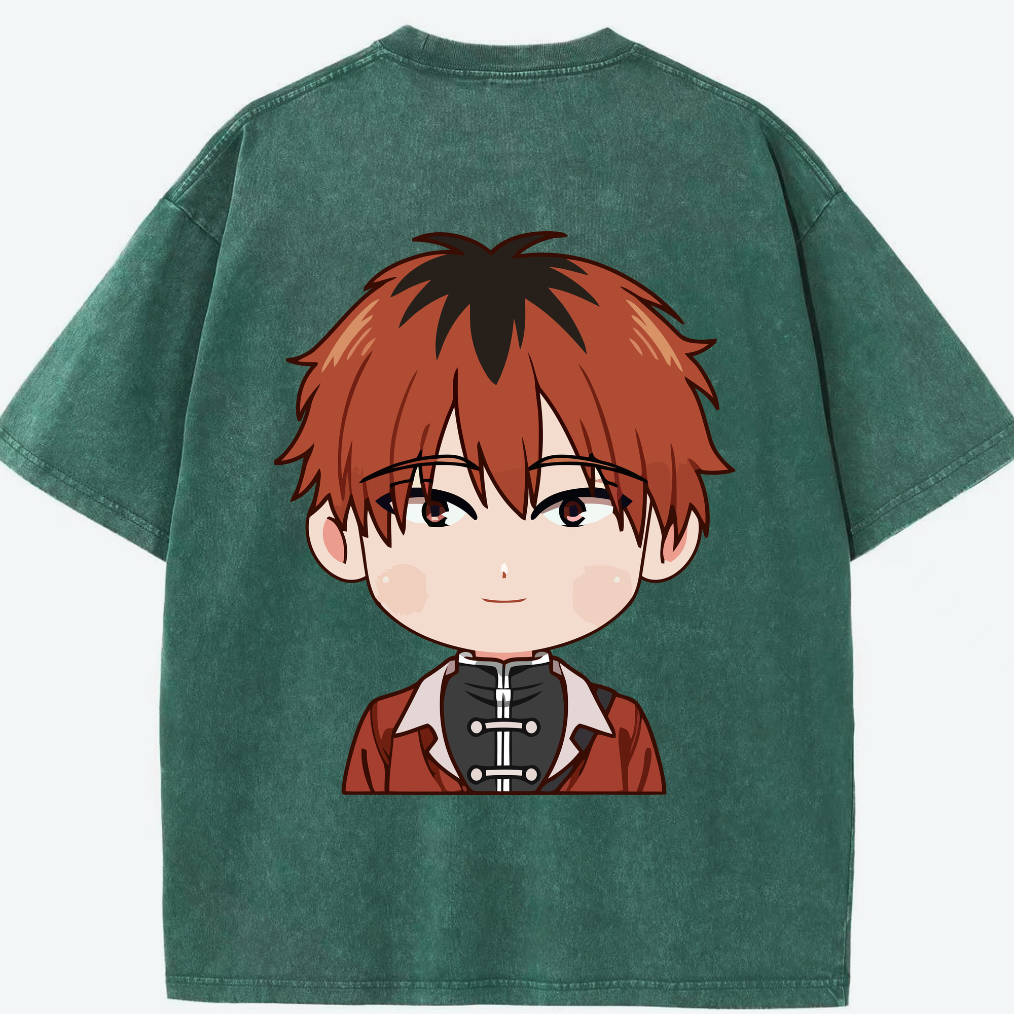 （画像用） 葬送のフリーレン Frieren 綿100% ヴィンテージ風 半袖Tシャツ（背面プリント）